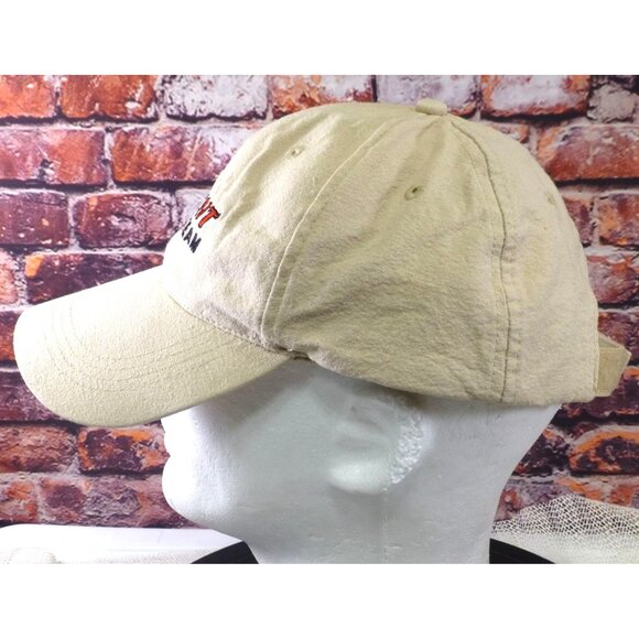 Trident Dive Team Scuba Diving Baseball Cap Adjustable Beige Cotton Hat Strapbac - Picture 4 of 6